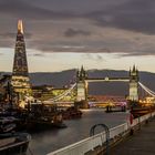 London - Hermitage Riverside Memorial Garden - The Shard - Tower Bridge