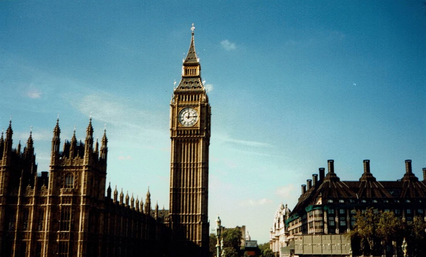 London Houses of Parlament und Big Ben