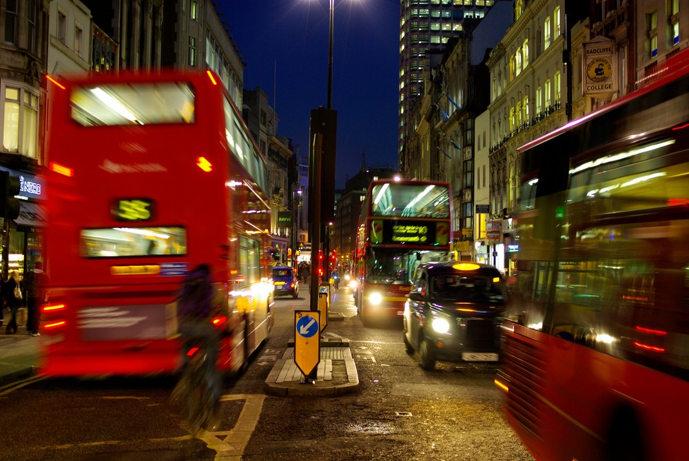 London im Dunkeln ist super schön