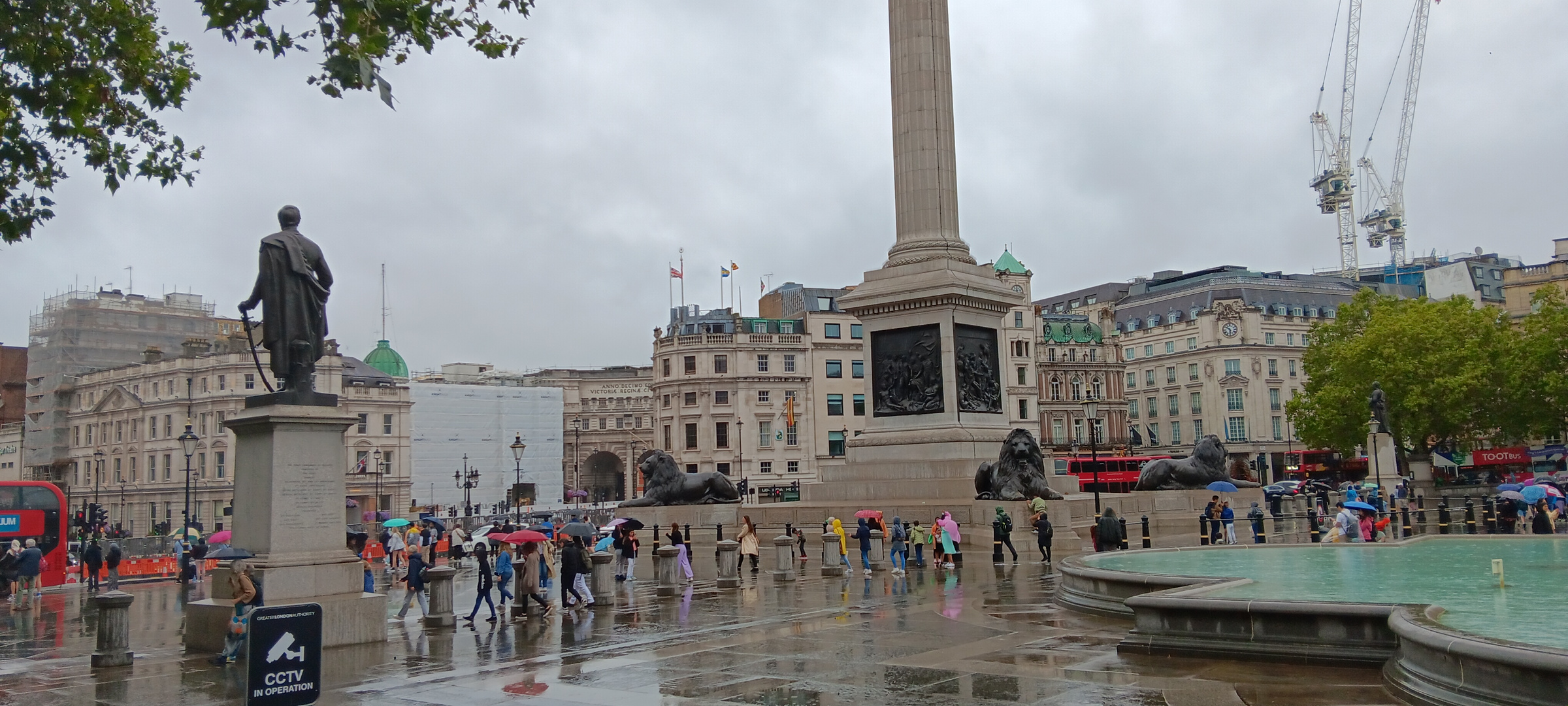 London im Regen 