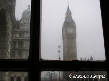 London in a cloudy day