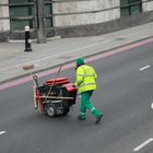 London - man at work