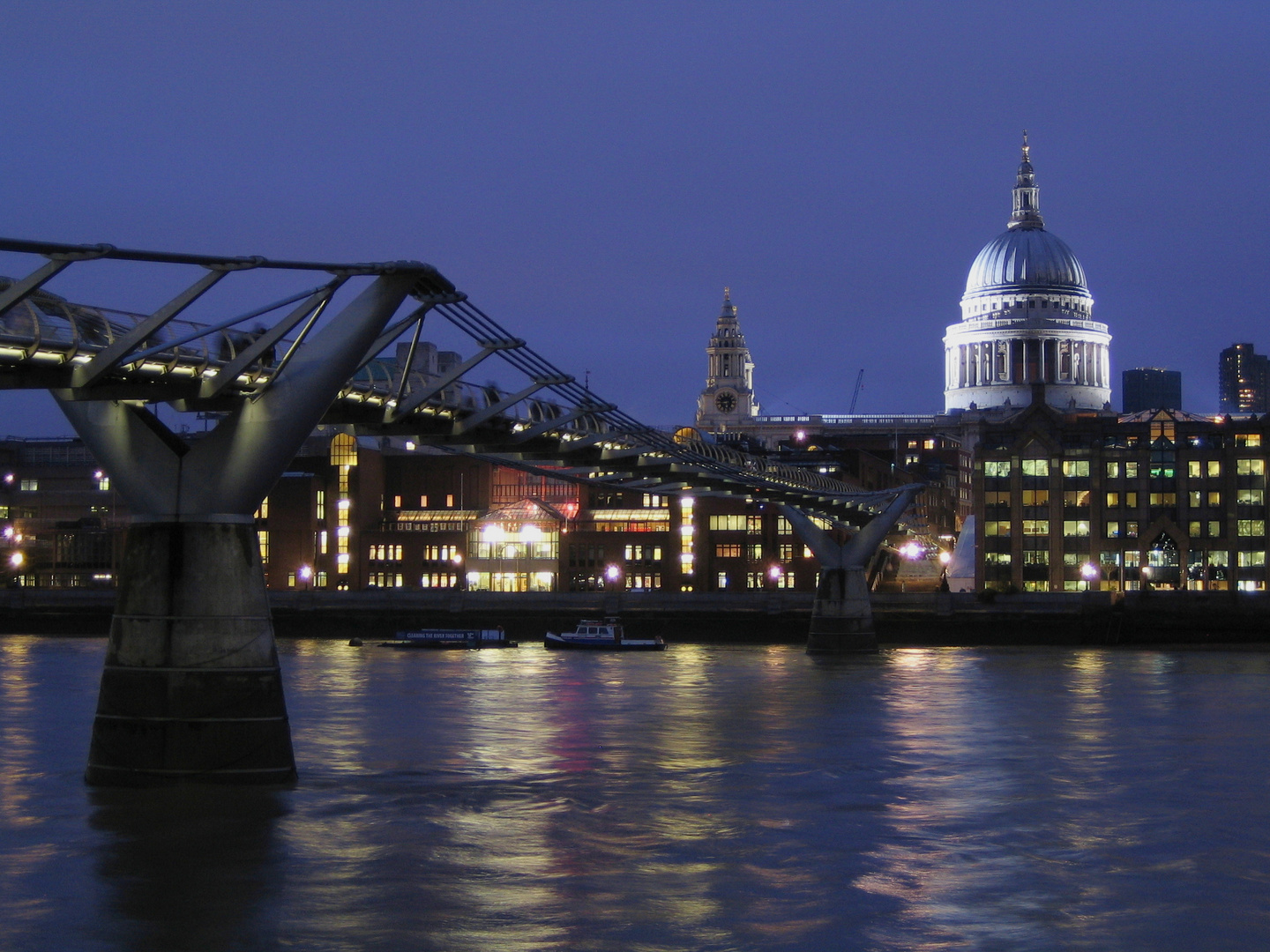 London Millenium Bridge & St. Paul Foto & Bild reisen, london