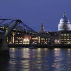 London Millenium Bridge & St. Paul