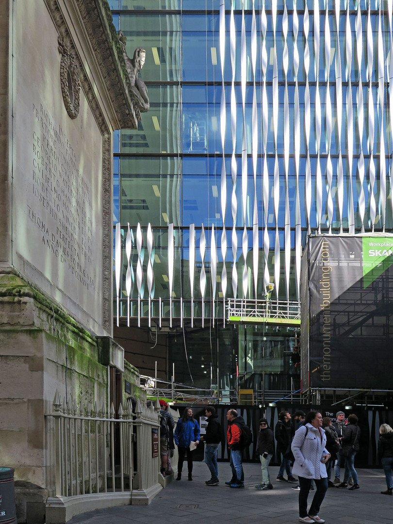 London: "Monument" - Erinnerung an das Große Feuer 4