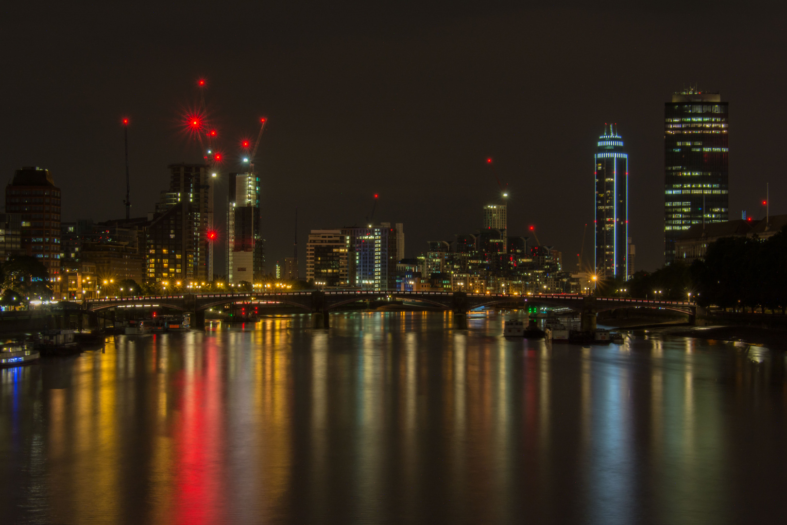 London, Nächtlicher Spaziergang von Westminster zum Tower, 02