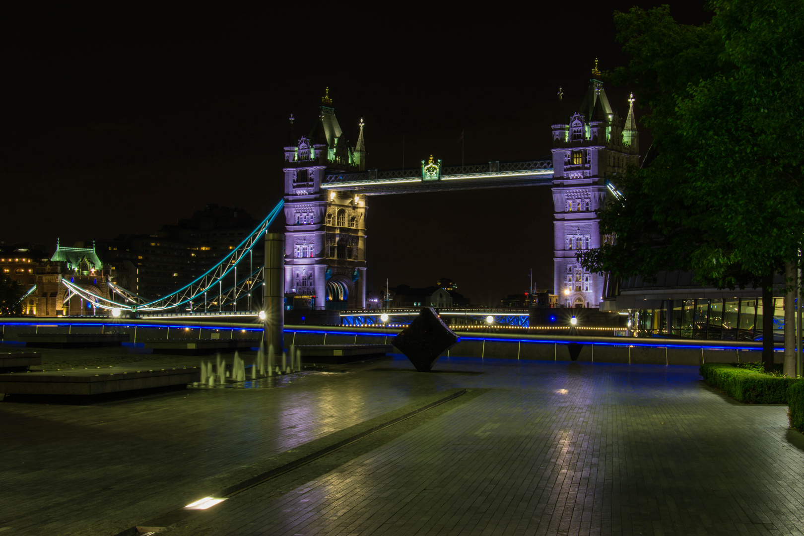 London, Nächtlicher Spaziergang von Westminster zum Tower, 08