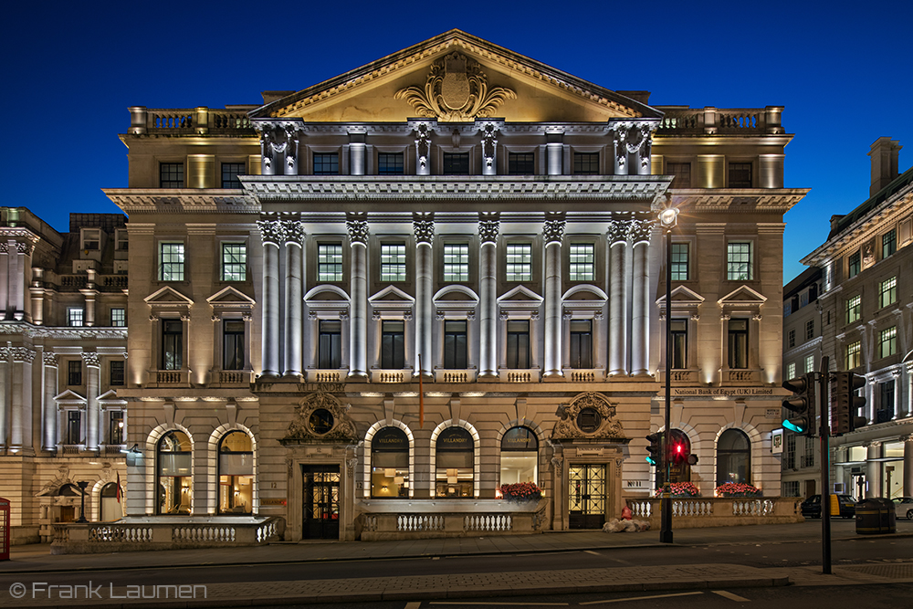 London, National bank of egypt