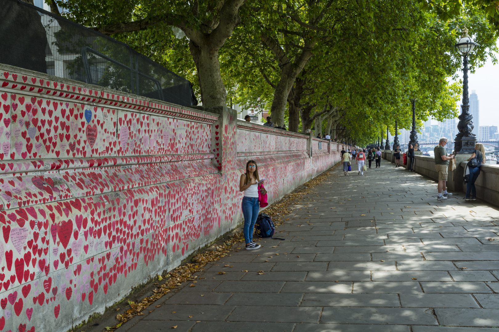 London, National Memorial Wall