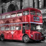 London - Old Red Bus