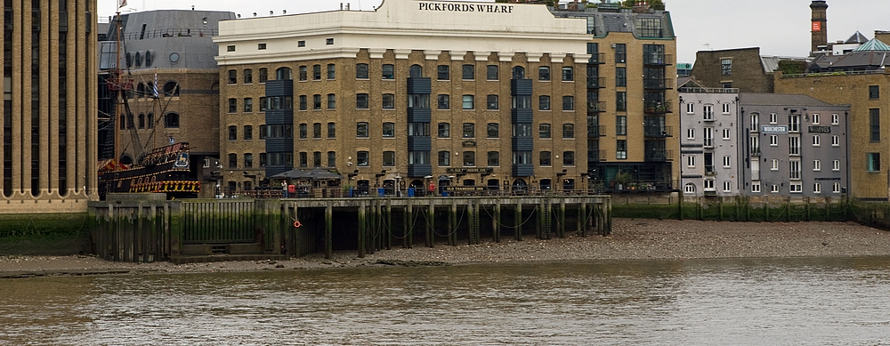 London Ostern 2009 [Bild 04] Pickfords Wharf & the Golden Hide