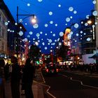 London - Oxford street during Christmas time
