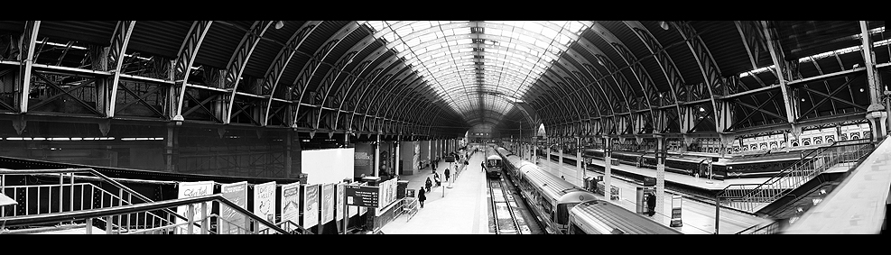 London - Paddington Station - Panorama