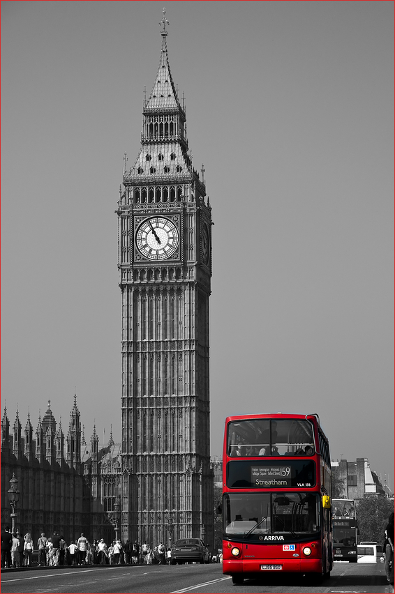 London - Red Bus (2)