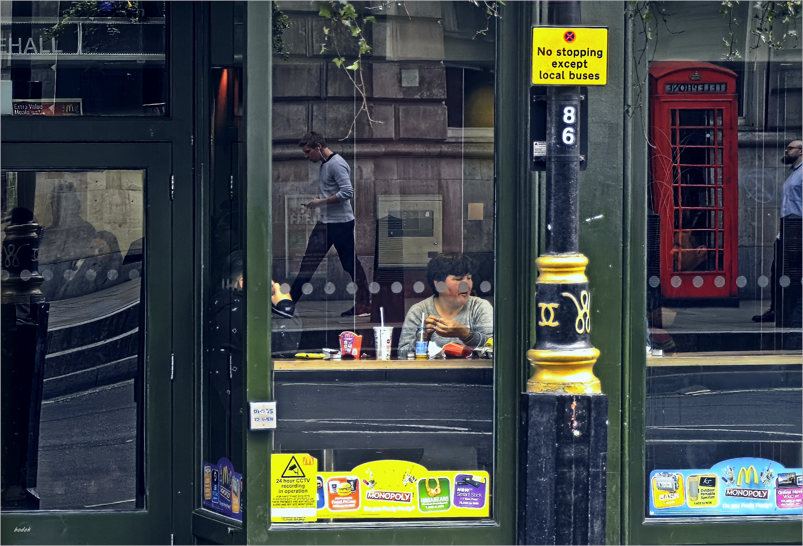 London reflection