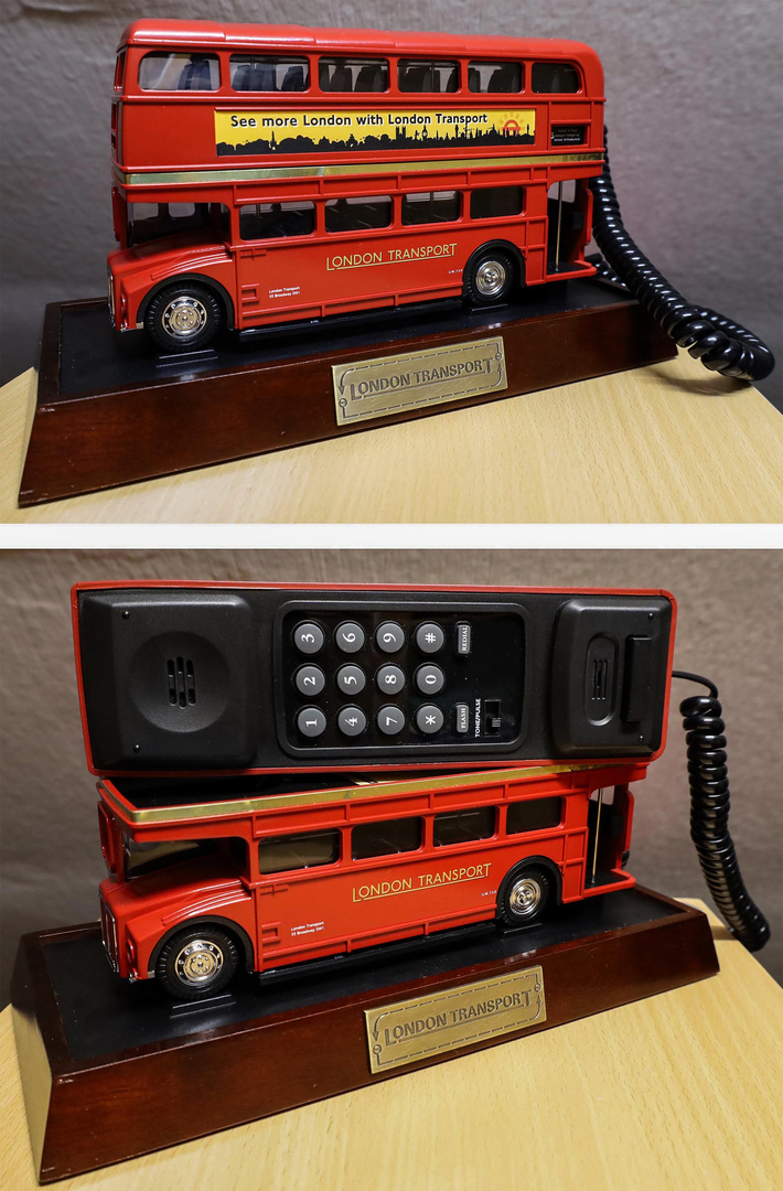 London Route Master Bus Telefon