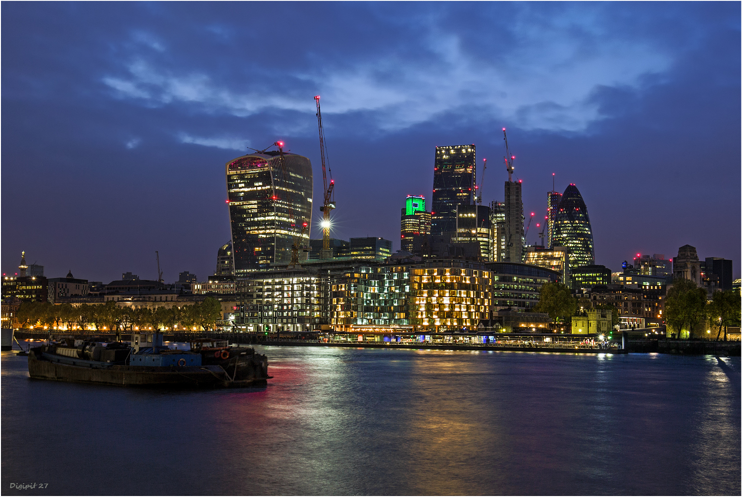 London Skyline 2017-02