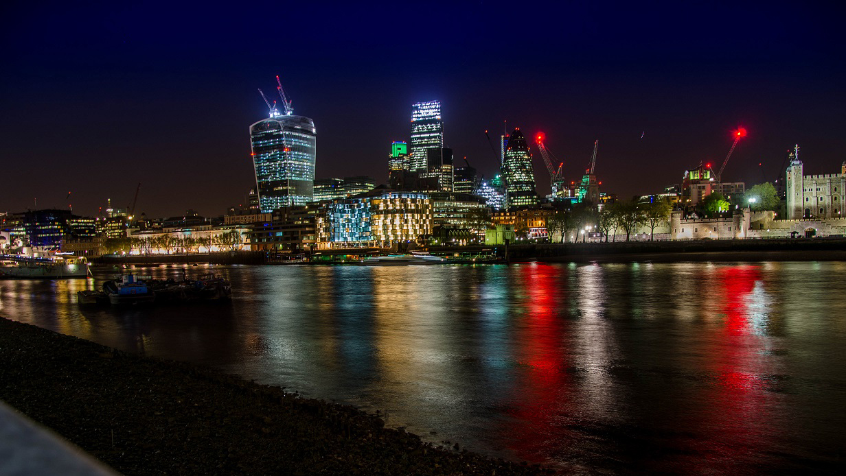 London Skyline mit Tower