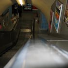 London snaps: Underground - downwards