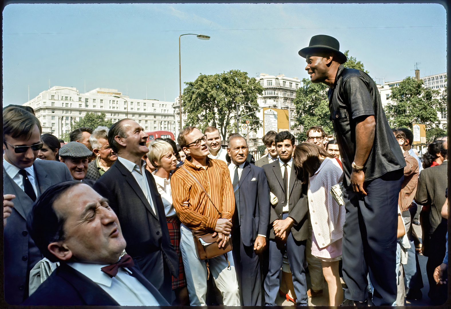 London Speakers Corner 1968 auf Kodachrome