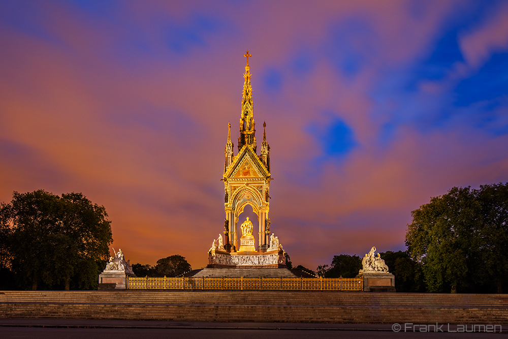 London - The Albert Memorial, Kensington gardens, UK