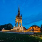 London - The Albert Memorial mit Royal Albert Hall