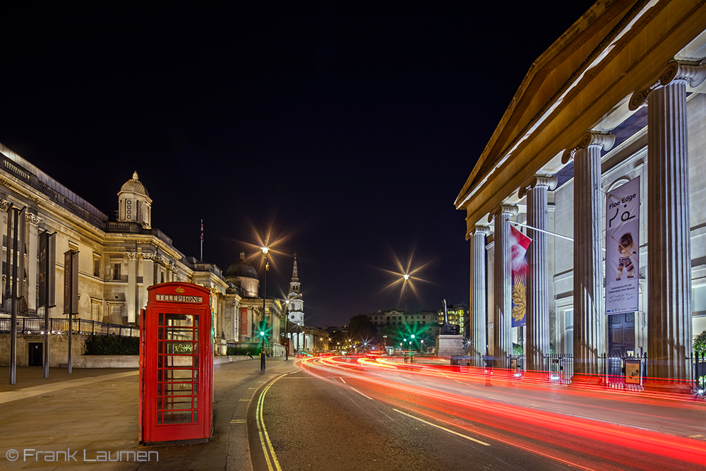 London - The National Gallery and Canadian High Comission, Trafalgar square