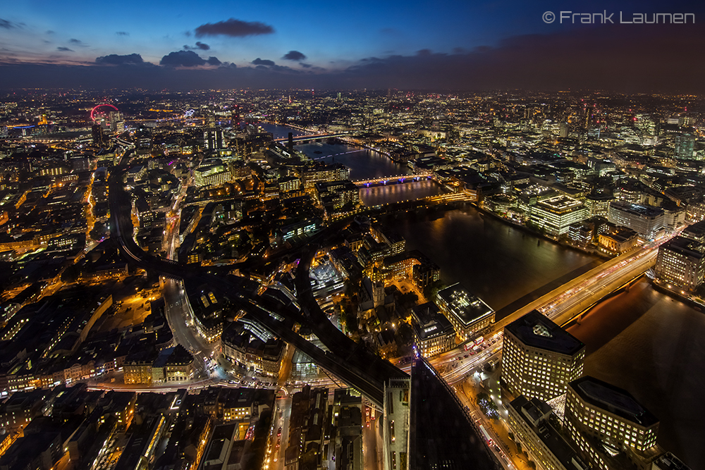 London, The Shard, Blick auf die Innenstadt