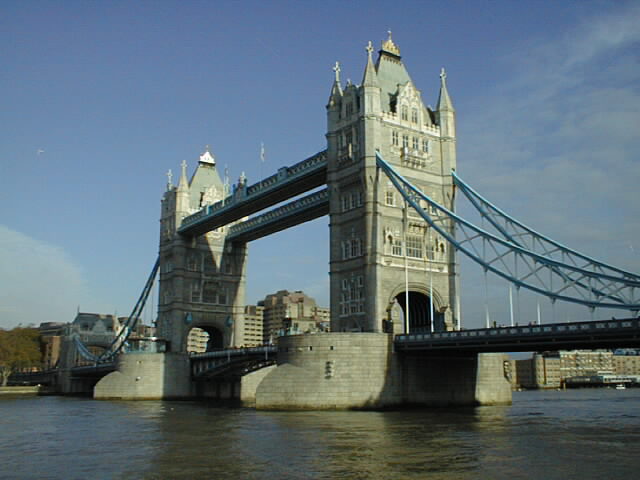 London, Tower Bridge, Dezember 1999