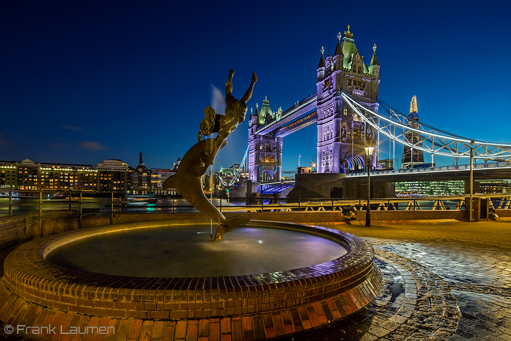 London - Tower bridge mit The Shard
