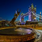 London - Tower bridge mit The Shard