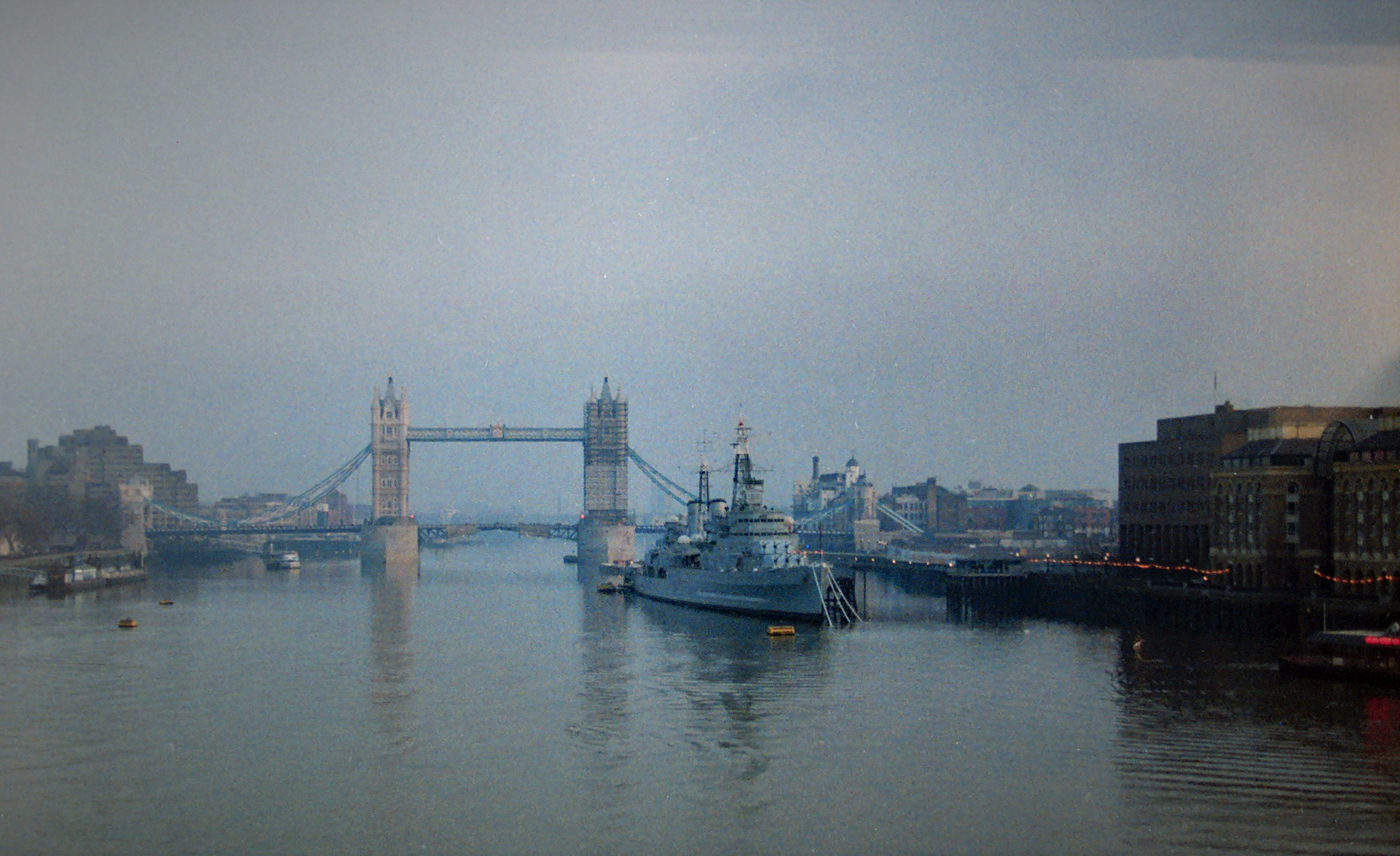 London Tower-Bridge Stimmung