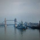 London Tower-Bridge Stimmung