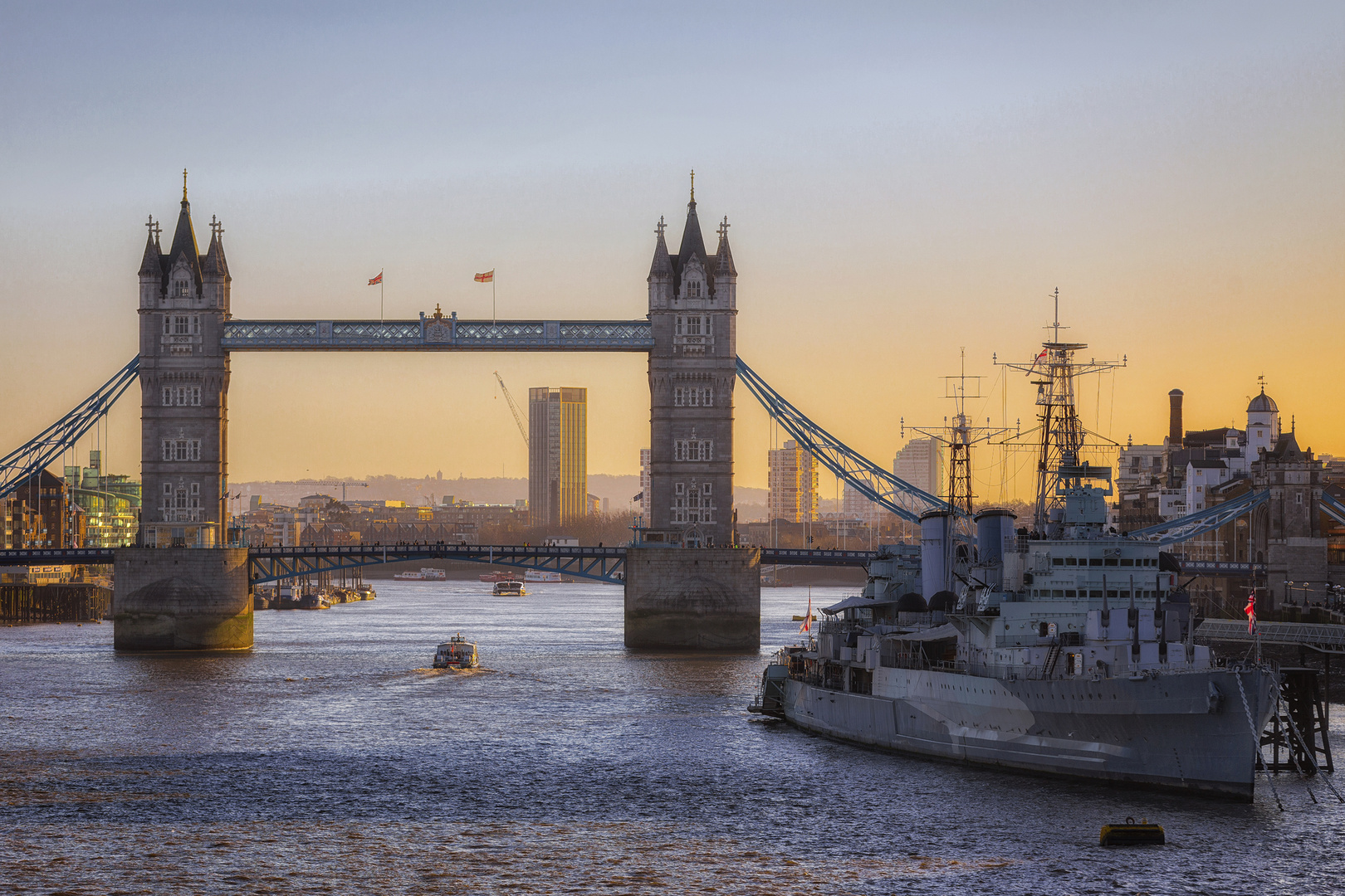 London Tower Bridge sunrise