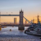 London Tower Bridge sunrise