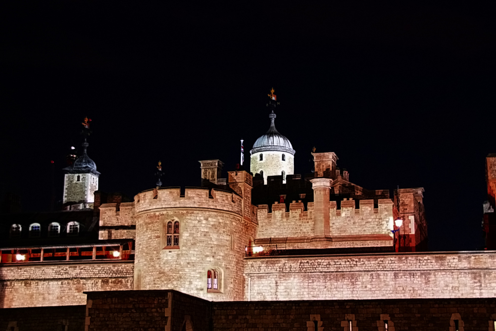 London Tower-Rückansicht