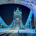 London Towerbridge bei Nacht 2013