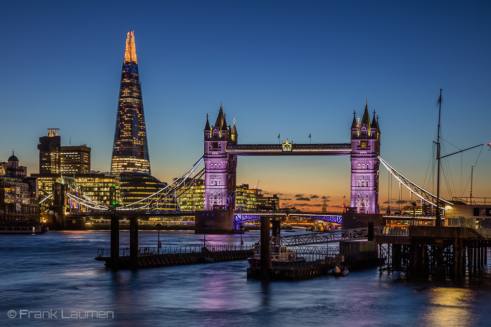 London - Towerbridge mit The Shard