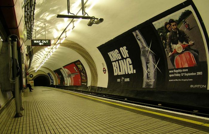 london underground .... silence at night