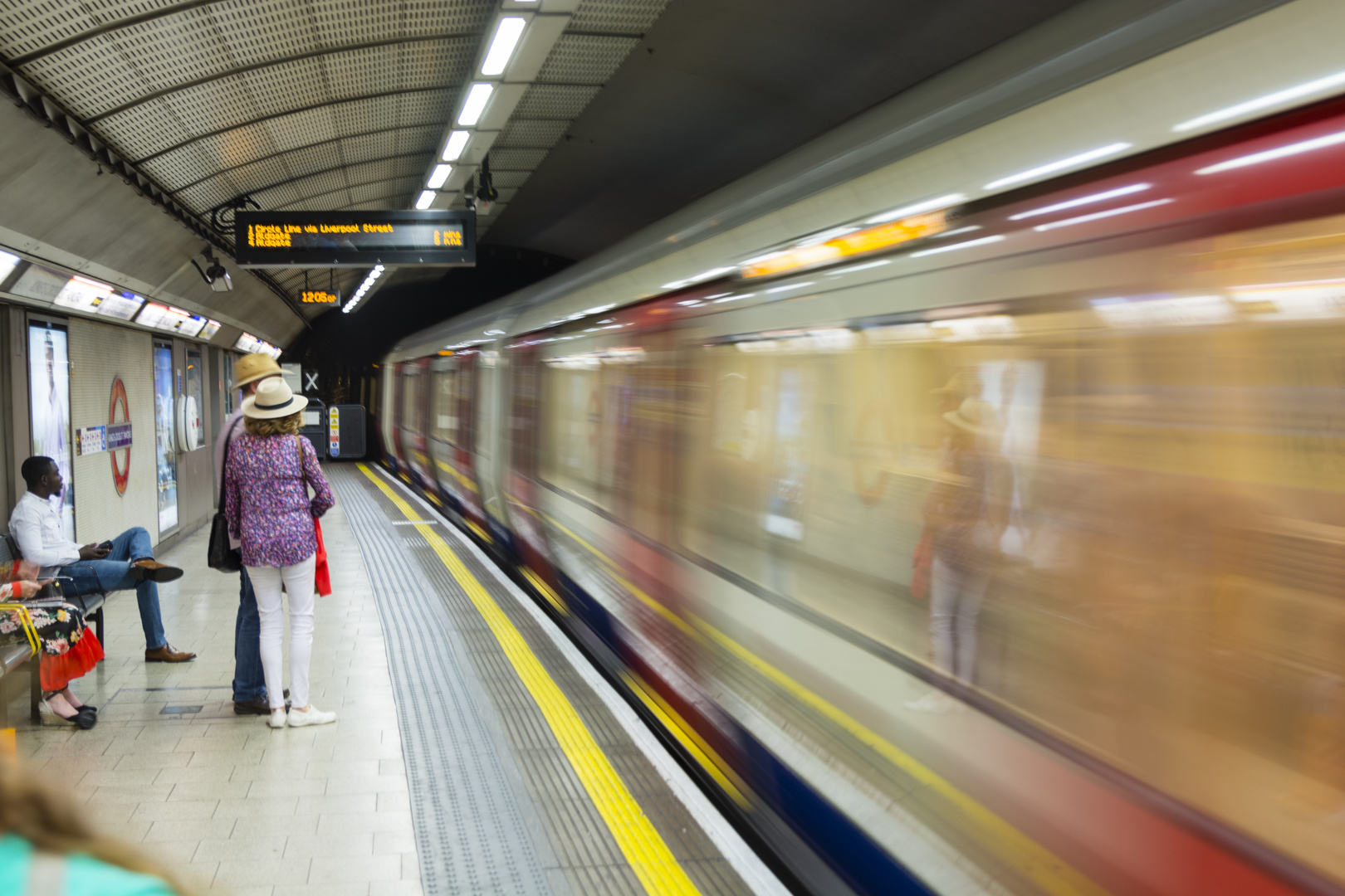 London underground station