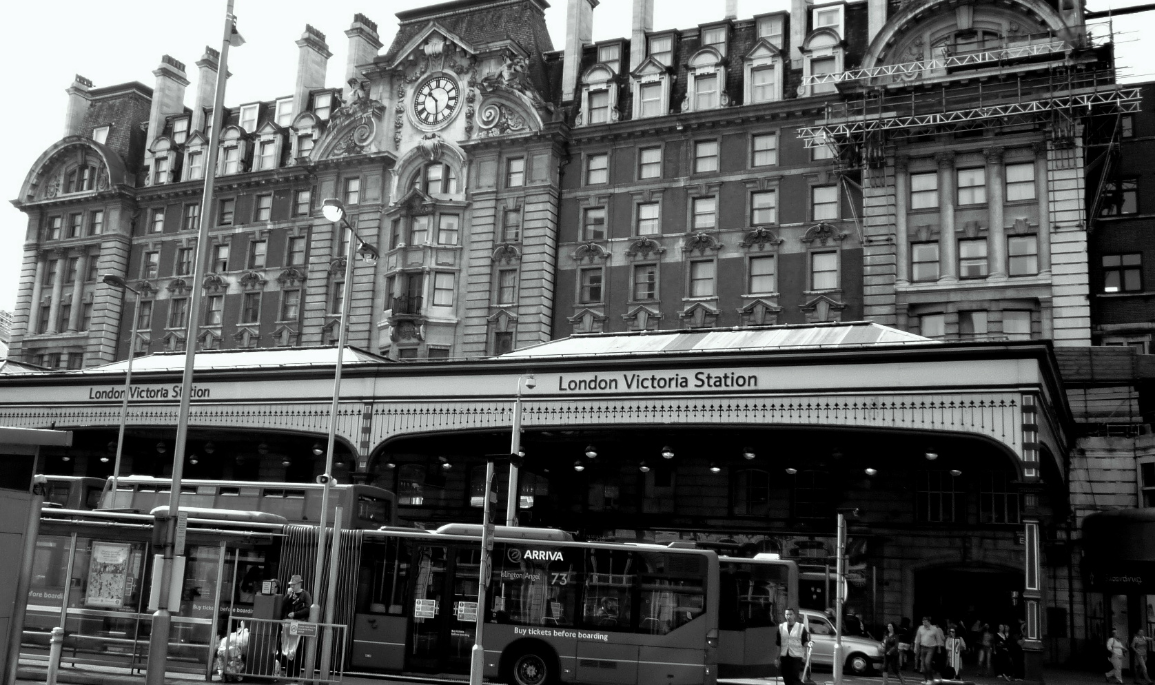 London Victoria station