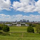 London vom Greenwich Park aus gesehen