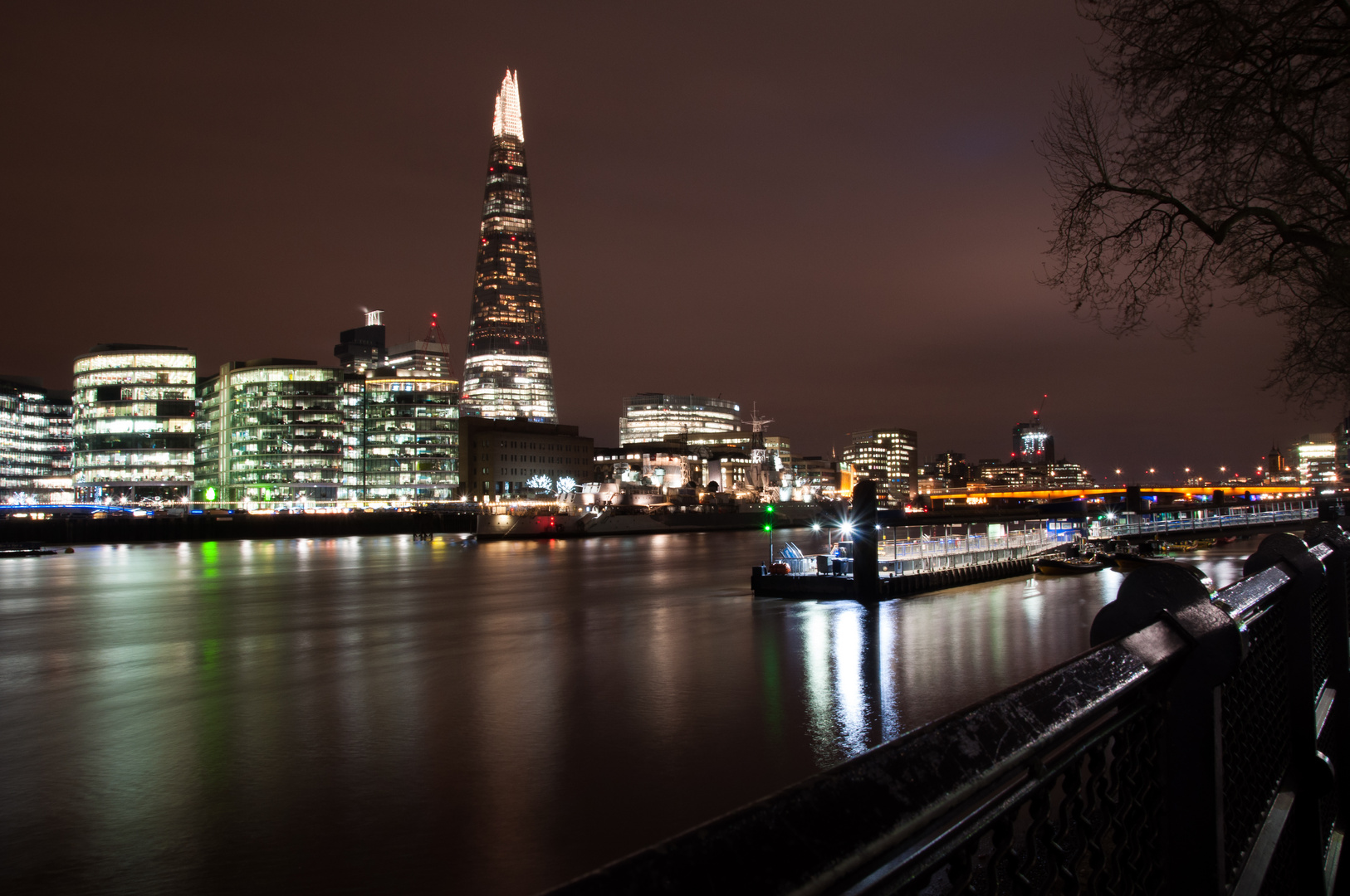 London waterfront