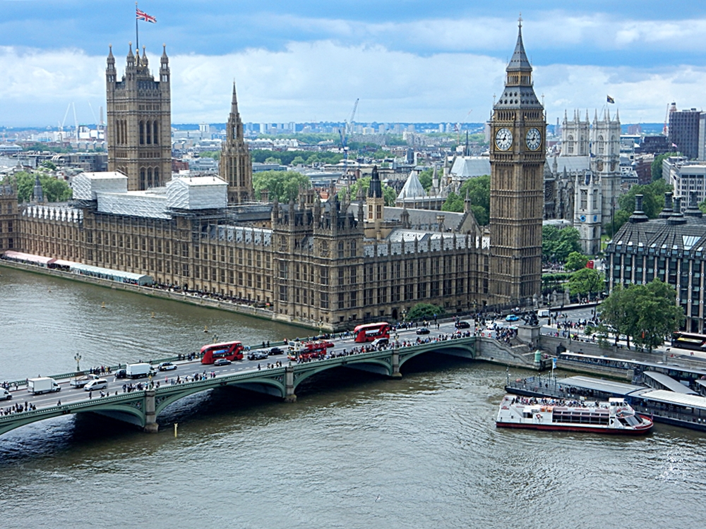 London Westminster-Palast