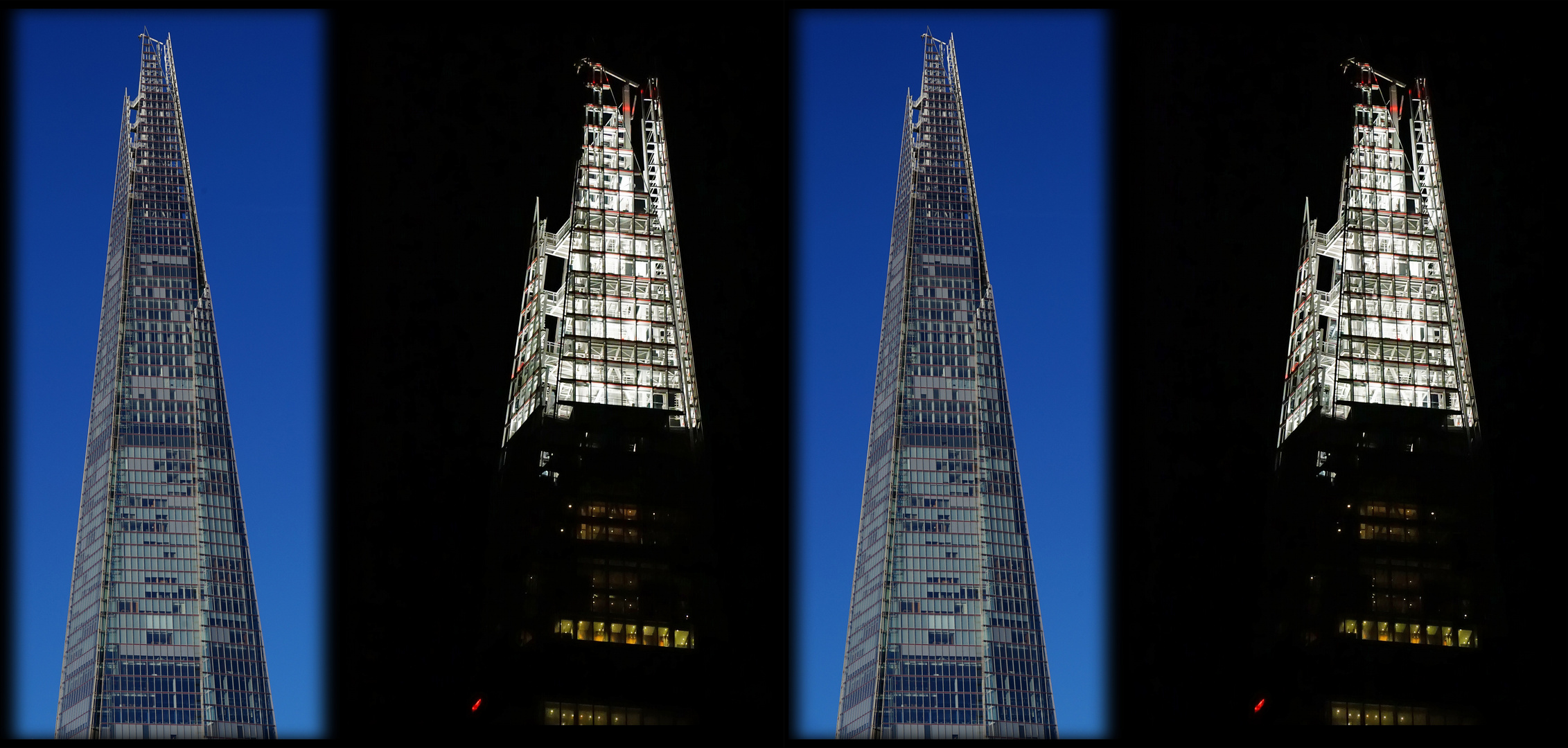 London Wolkenkratzer (3D-Cha- X-View)