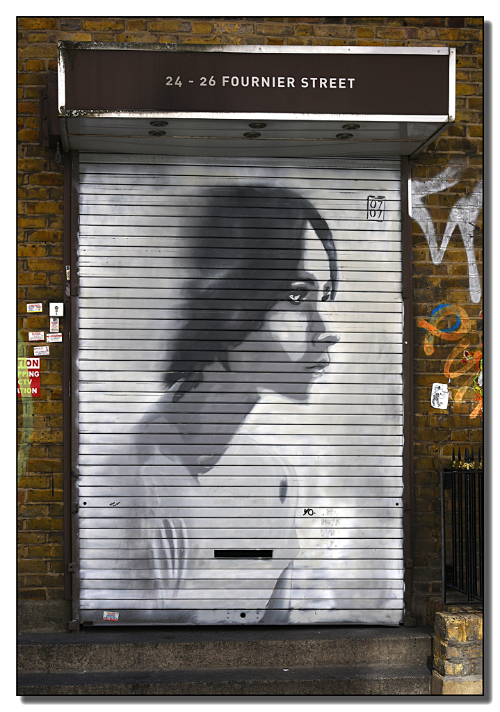 London2016 Nähe Brick-Lane Street Art