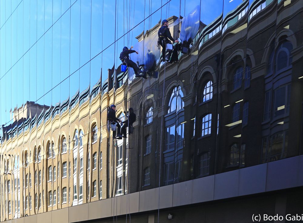 Londoner Fensterputzer