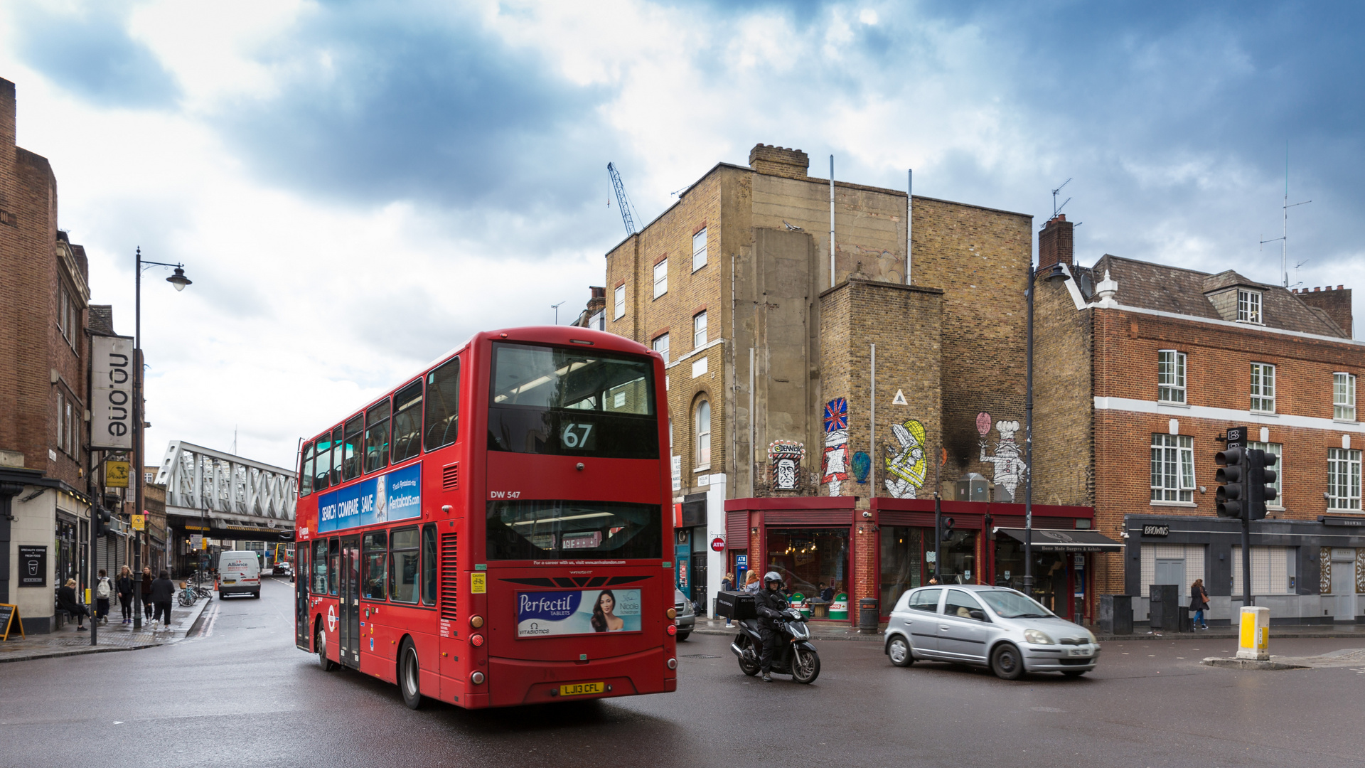 Londoner Straßenverkehr