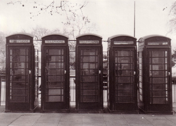 Londoner Telefonzellen....Was sonst? : )