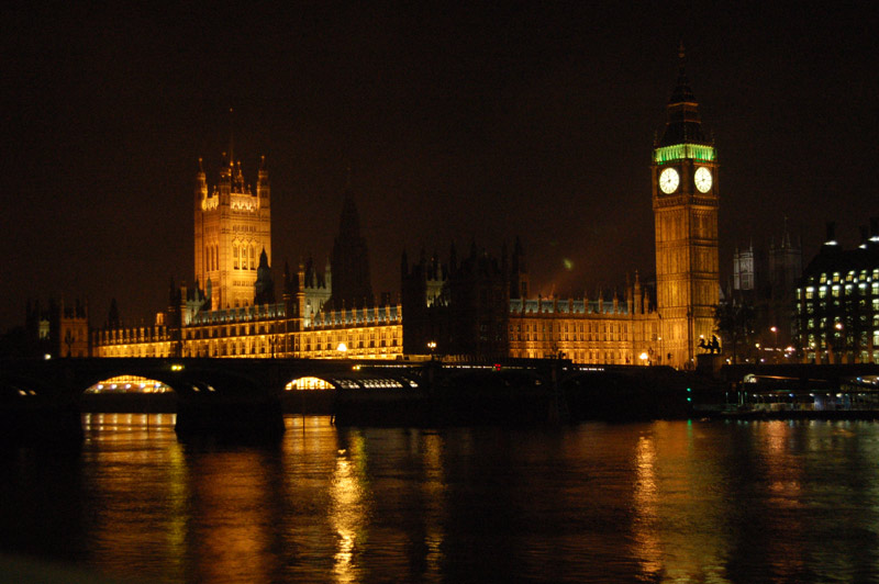 Londra di notte